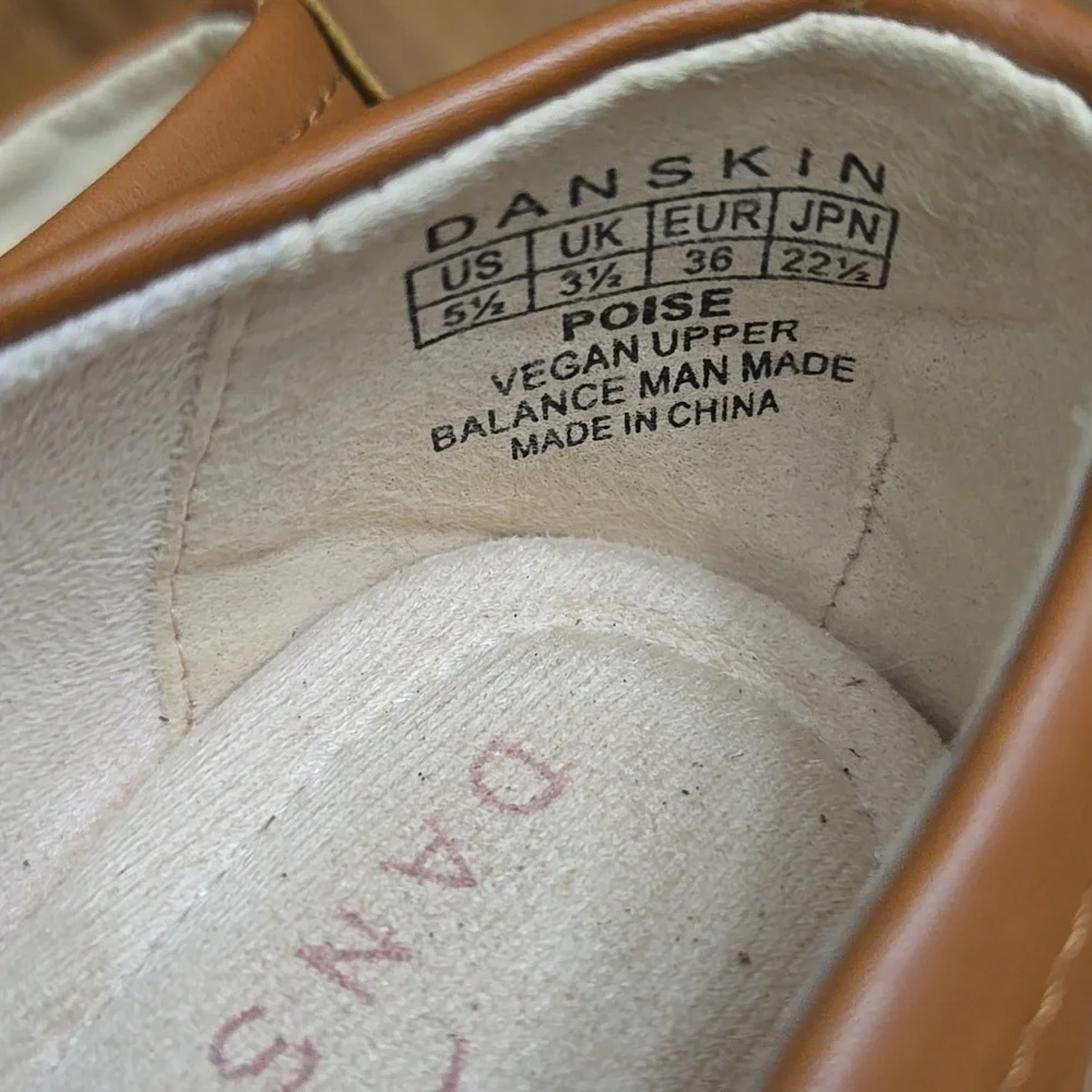 Danskin Brown Ballet Flats
